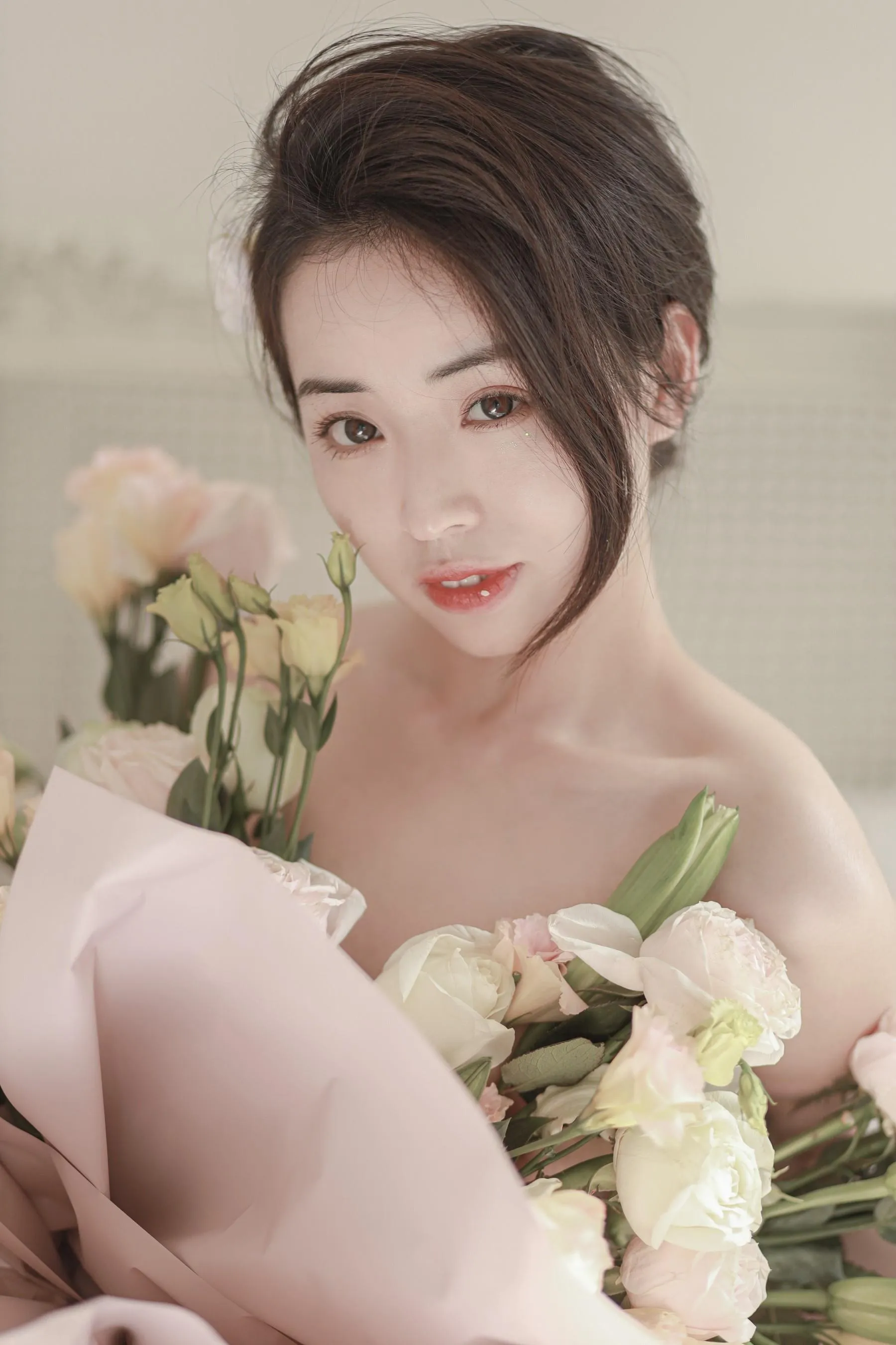 [艺图语] 2022.07.02 花与少女 小朱 [36P]插图8